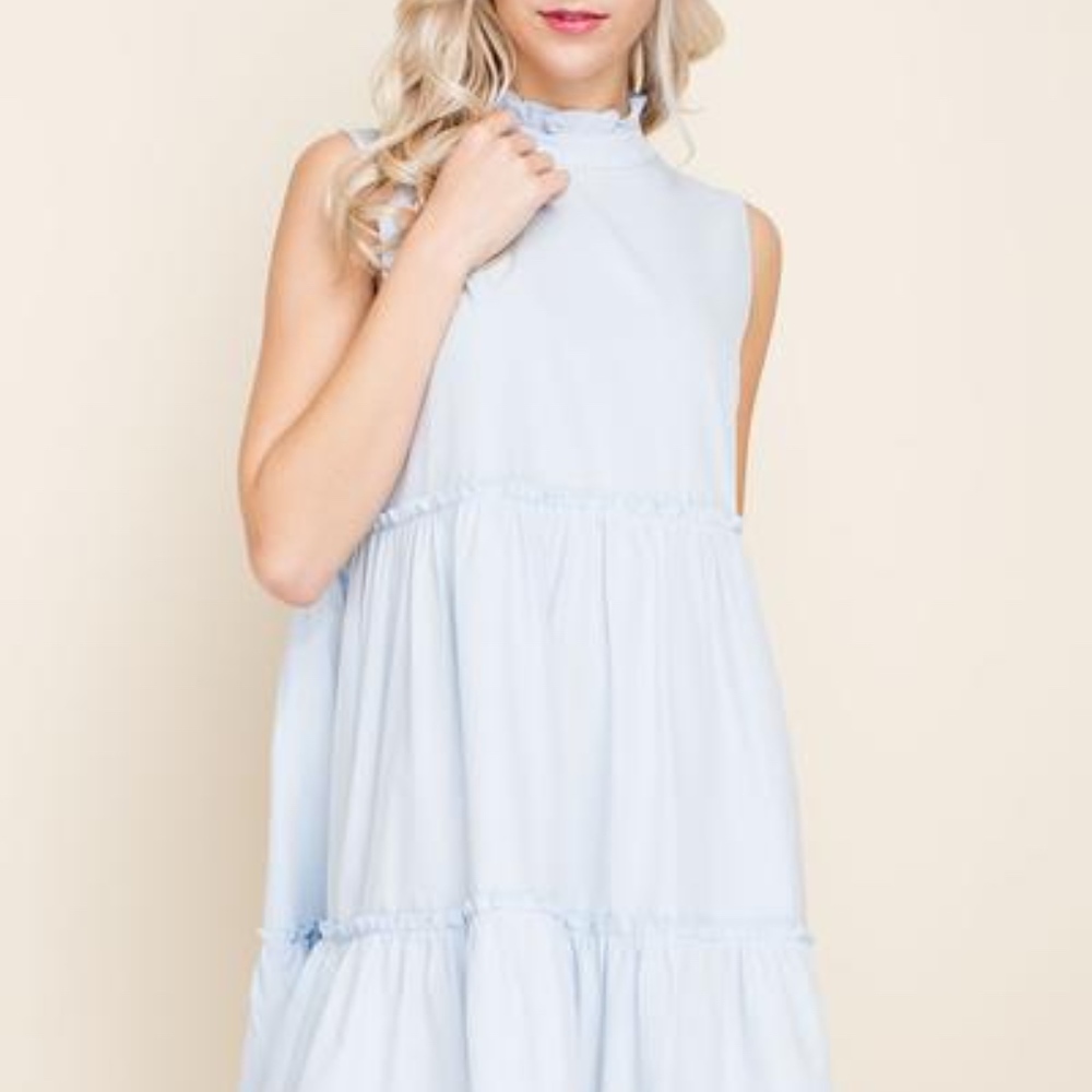 Evelyn Tiered tank dress - Picture 2 of 4